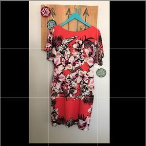 Beautiful floral print dress